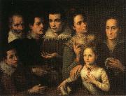 Lavinia Fontana Family Portrait Sweden oil painting reproduction